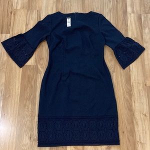 NWT Talbots navy dress